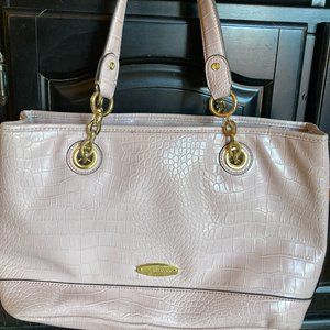 Large Light Pink Liz Claiborne Pocketbook